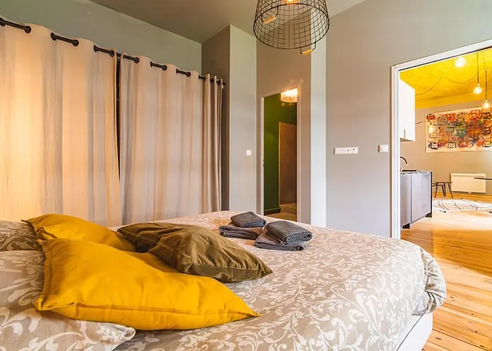 Lägenhet Reims, Le Yellow Loft, Proche Hyper Centre