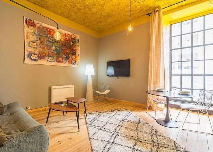 Reims, Le Yellow Loft, Proche Hyper Centre Lägenhet